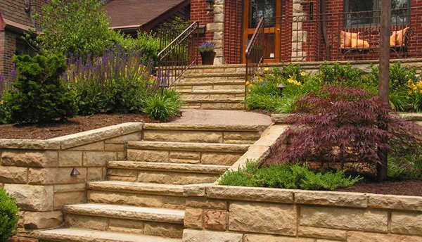 Battaglia Construction Stonework: Stairs