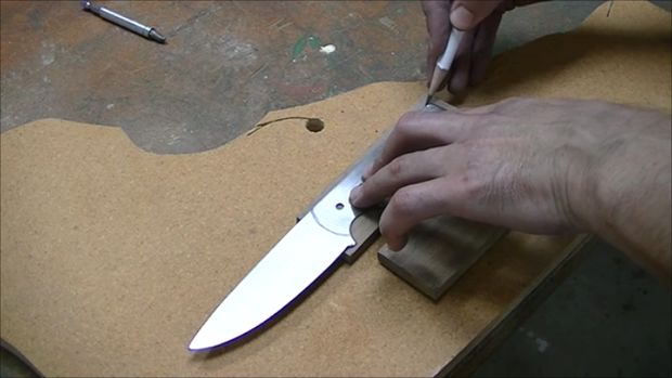 Нож из дисковой пилы
