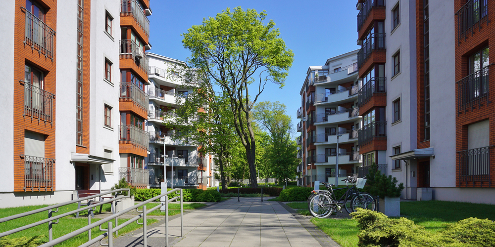 Apartment Complex Exterior