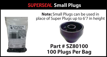 SUPERSEAL small plugs