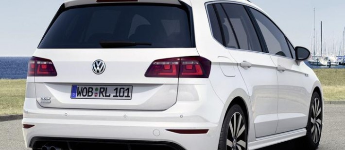 2015 Volkswagen Golf Sportsvan R-Line приедет во Франкфурт